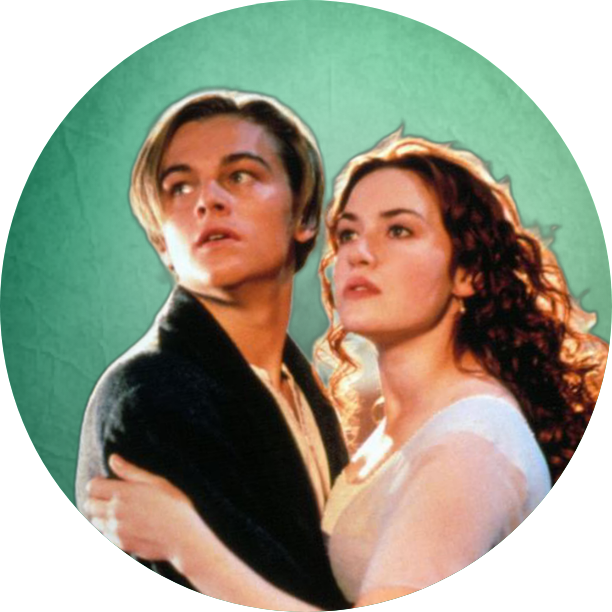 Portada con películas de categoria romanticas