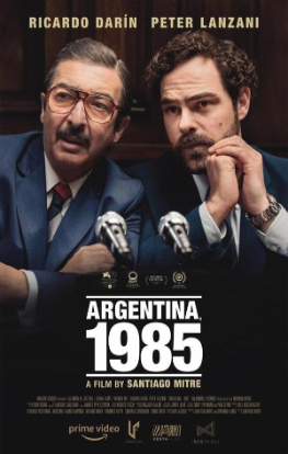 Portada de la película Argentina 1985