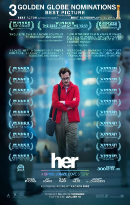 Portada de la película Her